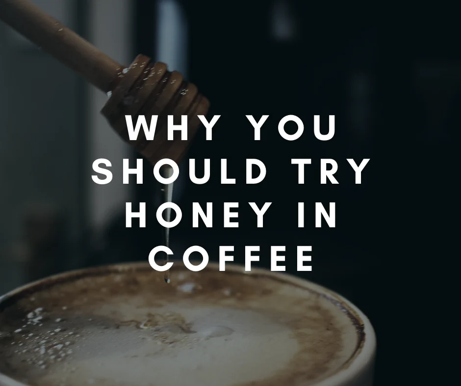 Why You Should Try Honey in Coffee 6 Greyscale Photo Biking Facebook Post