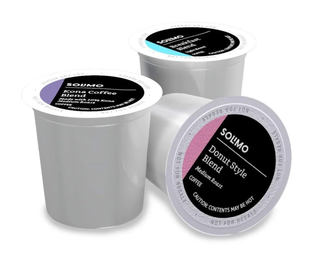 Amazon Solimo variety pack coffee pods