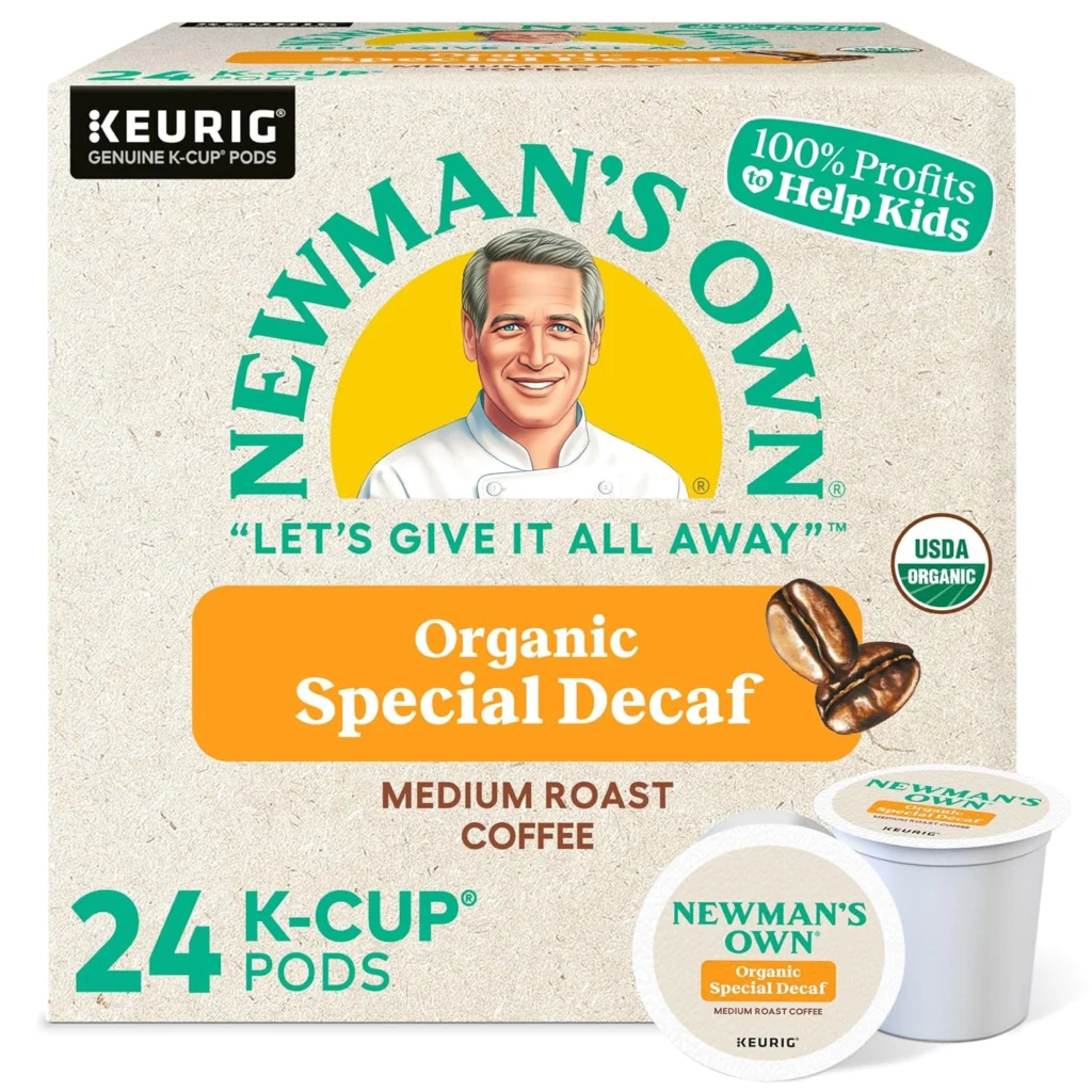 Newman's Own Organic Special Decaf K-Cup pods