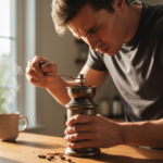 Is your manual coffee grinder hard to turn? Discover 7 common reasons (espresso, light roast) & expert tips to make hand grinding easier & more enjoyable. Conquer the crank!