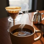why pour over coffee changes taste halfway through